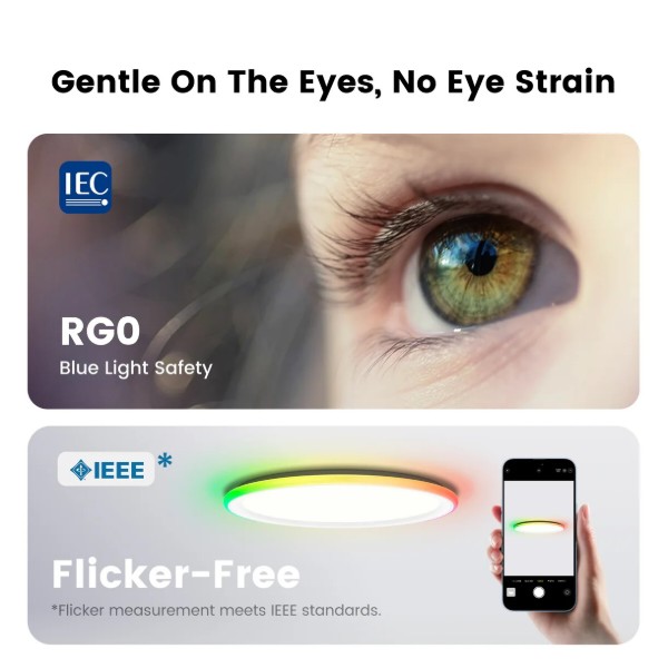 Фото - Світлодіодний світильник Yeelight Mars 400 Ceiling Light Smart-RGB White (YLXDD-0267)